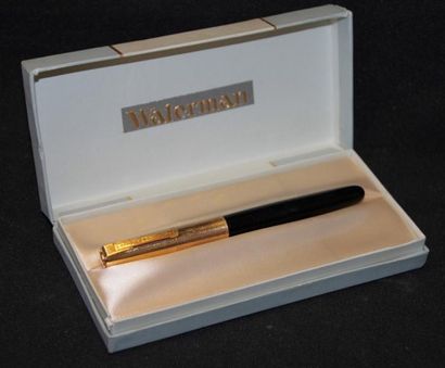 WATERMAN. Stylo à plume, en résine laquée...