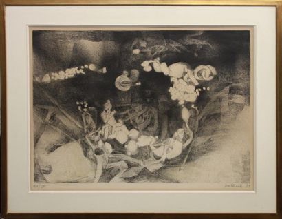 Zdenka DATHEIL (1908-?). Composition, 1973....