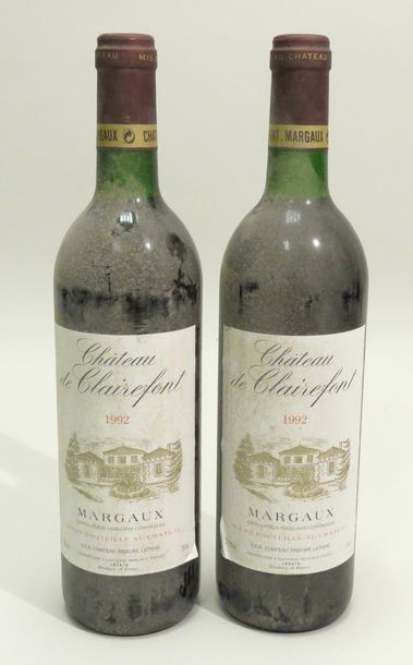 Château de Clairfont, Margaux, millésime...