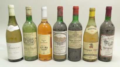 Lot de 7 BTLS, comprenant : -Château Saint-Hubert,...