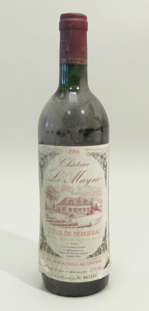 Château Le Mayne, Côtes-De-Bergerac, millésime...