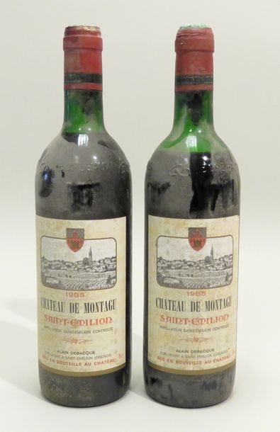 Château De Montagu, Saint-Emilion, millésime...