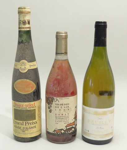 Lot de 3 BTLS, comprenant : -Reuilly, Claude...