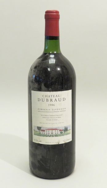 Château Dubraud, Bordeaux Supérieur, millésime...