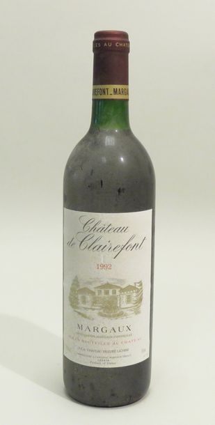 Château De Clairfont, Margaux, millésime...