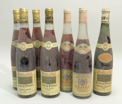 Lot de 7 BTLS, comprenant : -Ernest Preiss,...