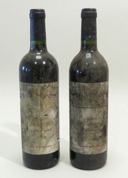 Lot de 2 BTLS, comprenant : -Mise De La Baronne,...