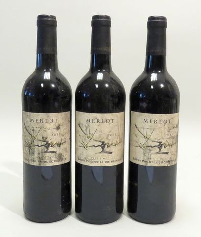 Merlot, Baron Philippe De Rothschild, millésime...