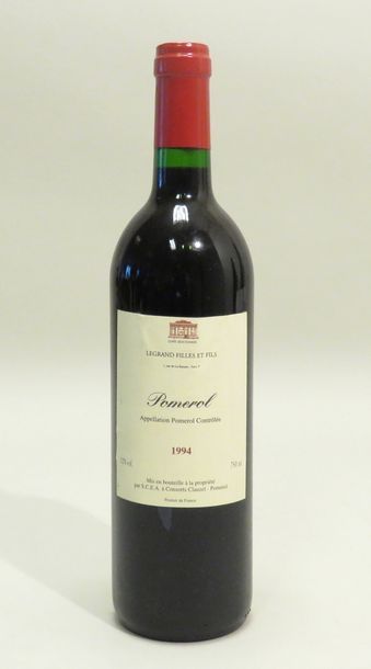 Pomerol, Legrand Filles et Fils, millésime...
