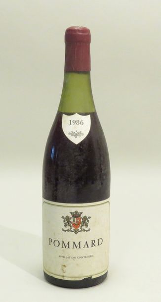 Pommard, Bourgogne, millésime 1986. 1 BTL...