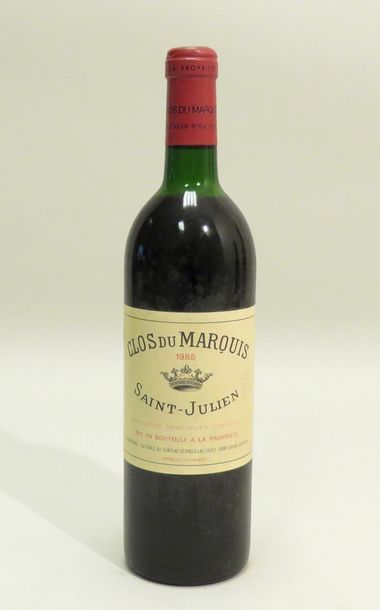 Clos Du Marquis, Saint-Julien, millésime...