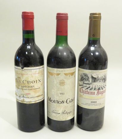 Lot de 3 BTLS, comprenant : -Château Juguet,...