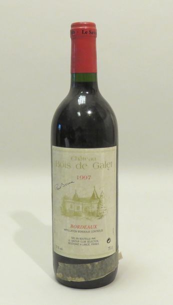 Château Bois De galet, Bordeaux, millésime...
