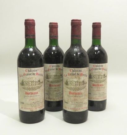Château La Grave De Bertin, Bordeaux, millésime...