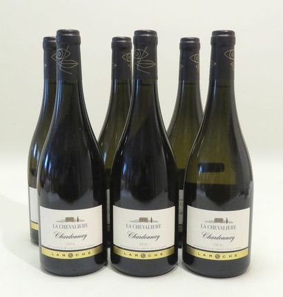 Chardonnay, La Chevalière, Laroche, millésime...