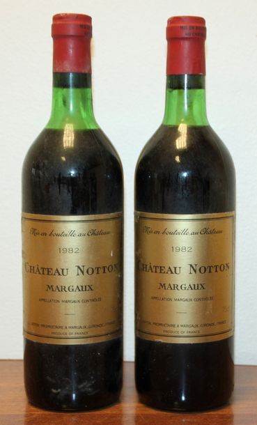 Château Notton, Margaux, millésime 1982....