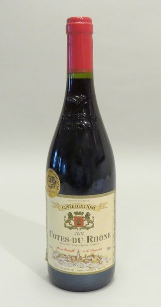Côtes-Du-Rhône, Cuvée des Lions, millésime...