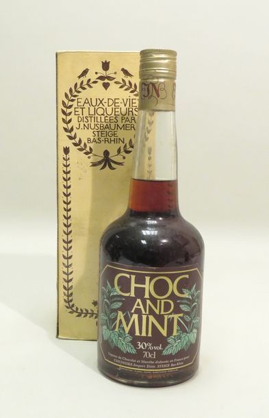 Choc And Mint, Liqueur de Chocolat, Steige....