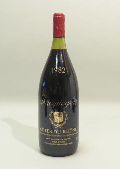 Vacqueyras, Côtes-Du-Rhône, millésime 1982....