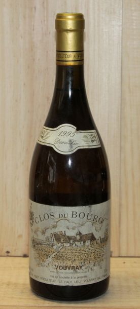 Clos de Bourg, Vouvray, Blanc Demi-Sec, millésime...