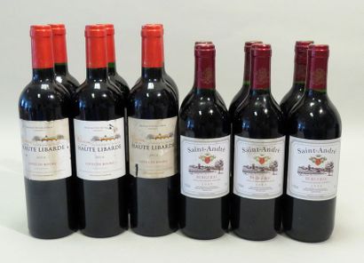 Lot de 12 BTLS, comprenant : -Saint-André,...