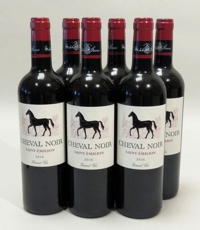 Cheval Noir, Grand Cru, Saint-Emilion, millésime...