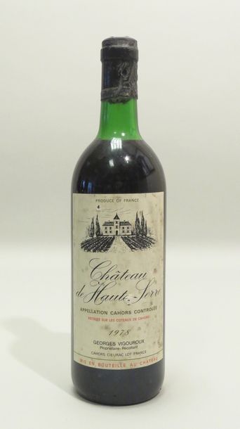 Château de Haute-Serre, Cahors, millésime...