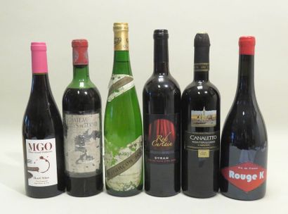 Lot de 6 BTLS, comprenant : -Château Marquis...