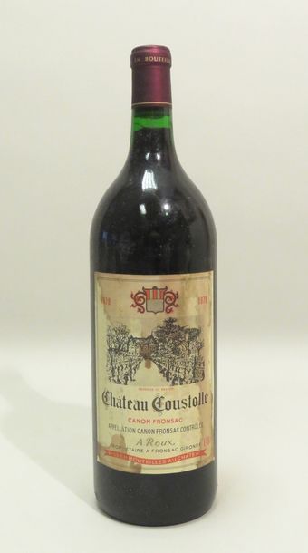 Château Coustolle, Canon Fronsac, millésime...