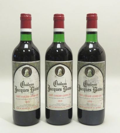 Château Jacques Blanc, Grand Cru, Saint-Emilion,...