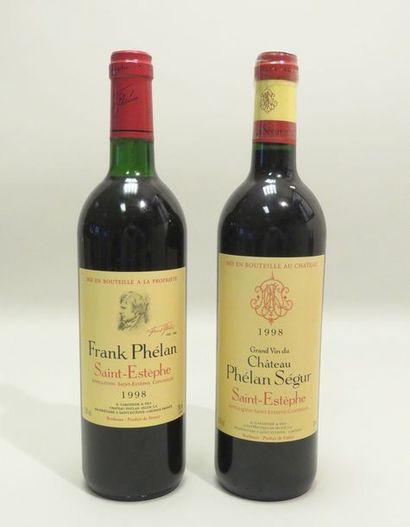 Lot de 2 BTLS, comprenant : -Château Phélan...