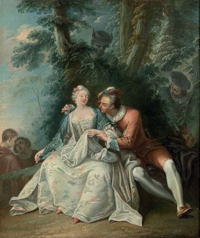 Attribué à Charles Amédée Philippe van LOO...