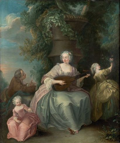 Attribué à Charles Amédée Philippe van LOO...