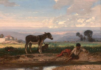 Alexandre Gabriel DECAMPS (Paris 1803 - Fontainebleau...