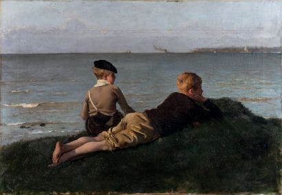 Ernest-Ange DUEZ (1843 - 1896)

Enfants observant...