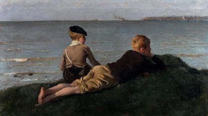 Ernest-Ange DUEZ (1843 - 1896)

Enfants observant...