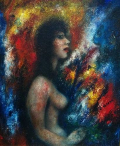 Edouard Goerg (1893-1969)

La brune Huile...