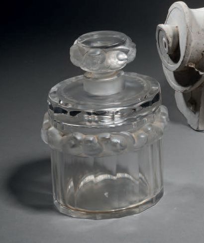 CRISTAL LALIQUE

Flacon «Robinson». Épreuves...