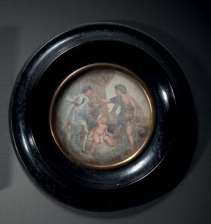 École FRANÇAISE vers 1790

Scène de bacchanale...