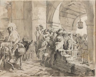 Ecole Italienne du XVIIIe siècle

Deux études...