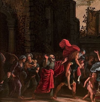 Louis de CAULLERY et David TENIERS L'ANCIEN...