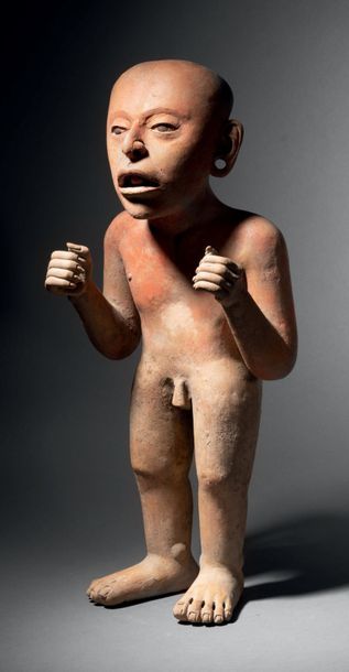 NIGHT STANDING MAN Culture Veracruz, Gulf...