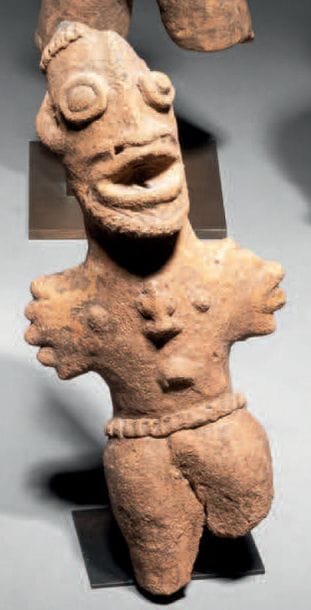 BUST KOMA, GHANA
Terracotta with red
ochre...