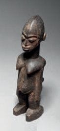 STATUETTE LOBI, BURKINA FASO
Wood with brown-black...