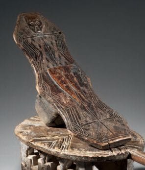 KUBA BACKREST, DEMOCRATIC
REPUBLIC OF CONGO
Wood...