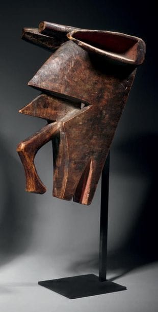 MASQUE SUKURU BAMBARA, MALI
Bois à patine...