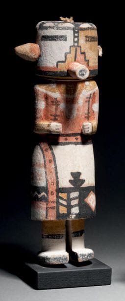 KATSINA, WORK OF HOPI CHIEF AND SCULPTOR
WILSON...