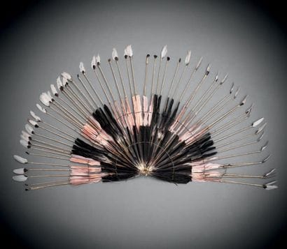 *DIADEME IN INDIAN FAN SHAPE KARAJÁ, BRAZIL
Late...
