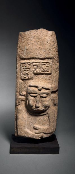 FRAGMENT D'UNE PETITE STÈLE ANTHROPOMORPHE
Culture...