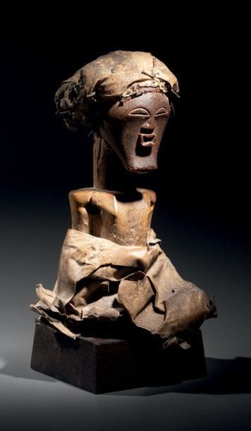 *STATUE FÉTICHE SONGYE, DEMOCRATIC REPUBLIC...